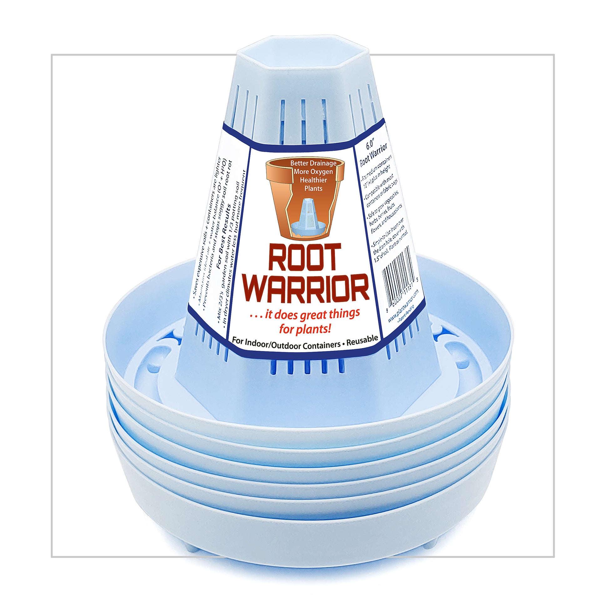 Medium. Sold in Sets. - planters, garden pots, plant warrior, container gardens, root warrior, raised beds,plant pots - Plant Warrior