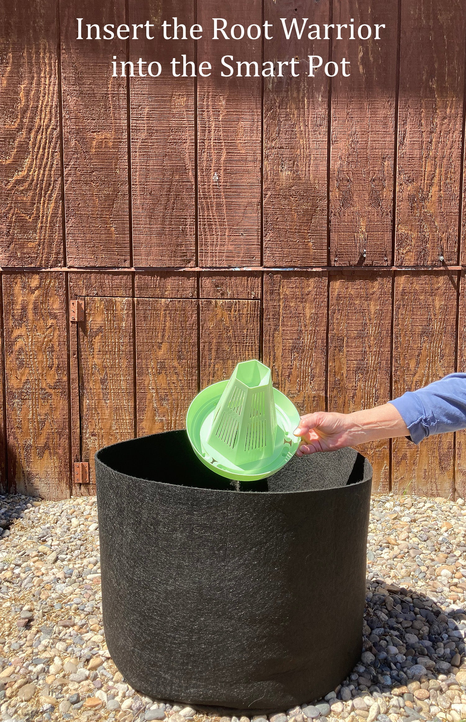 Large. Set of 5. - planters, garden pots, plant warrior, container gardens, root warrior, raised beds,plant pots - Plant Warrior