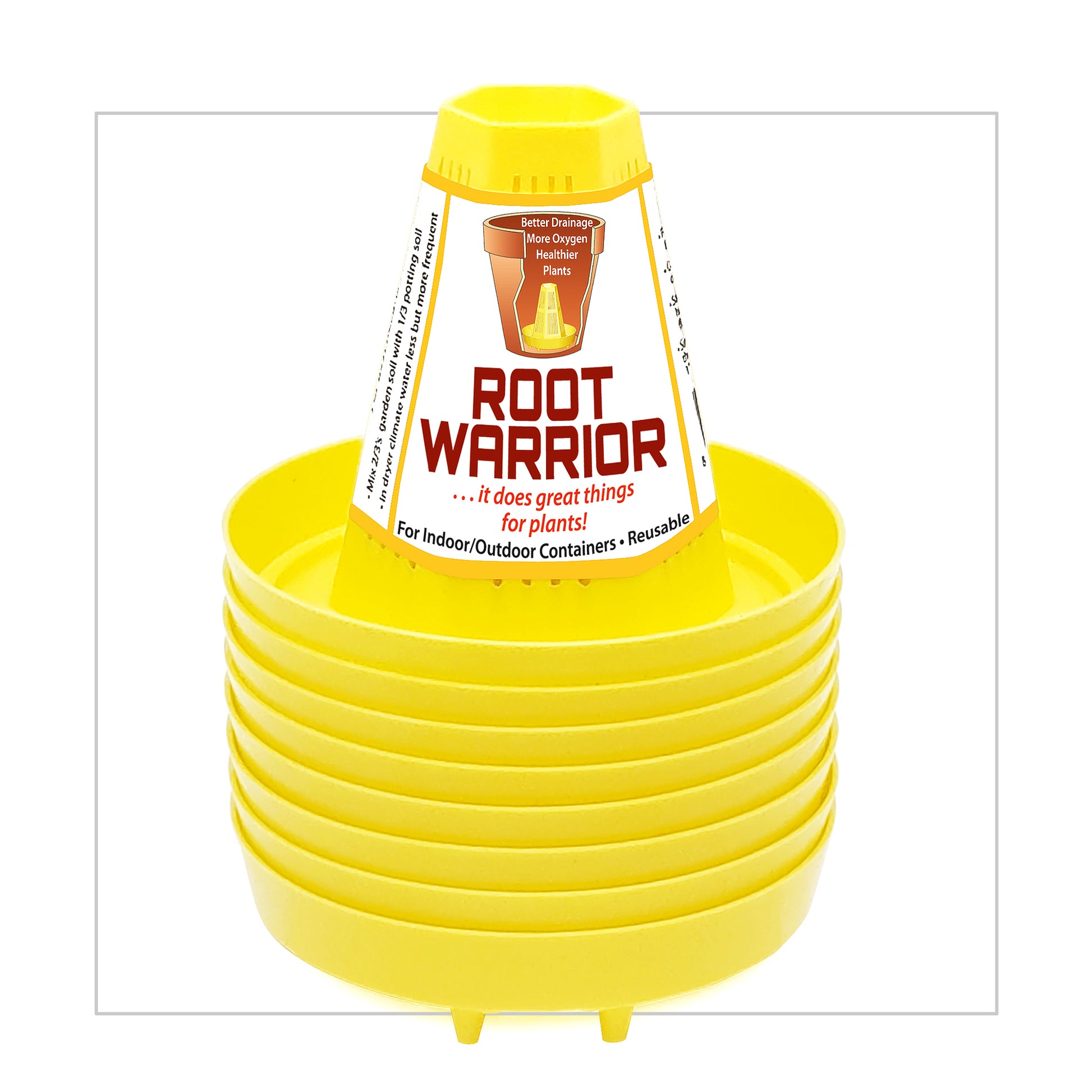 Set of 8. Small. - planters, garden pots, plant warrior, container gardens, root warrior, raised beds,plant pots - Plant Warrior