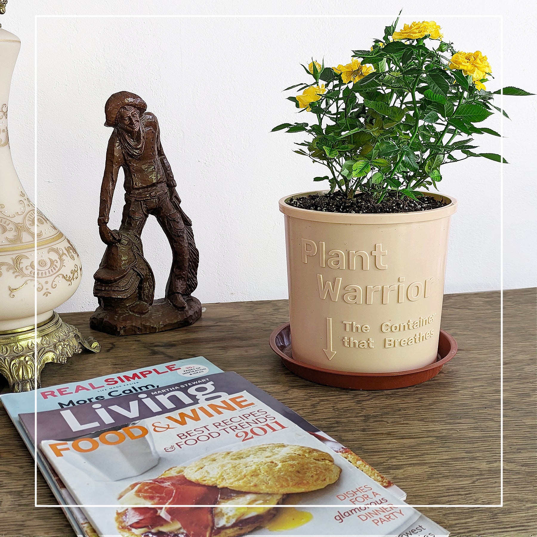 One Gallon. Set of 4. - planters, garden pots, plant warrior, container gardens, root warrior, raised beds,plant pots - Plant Warrior