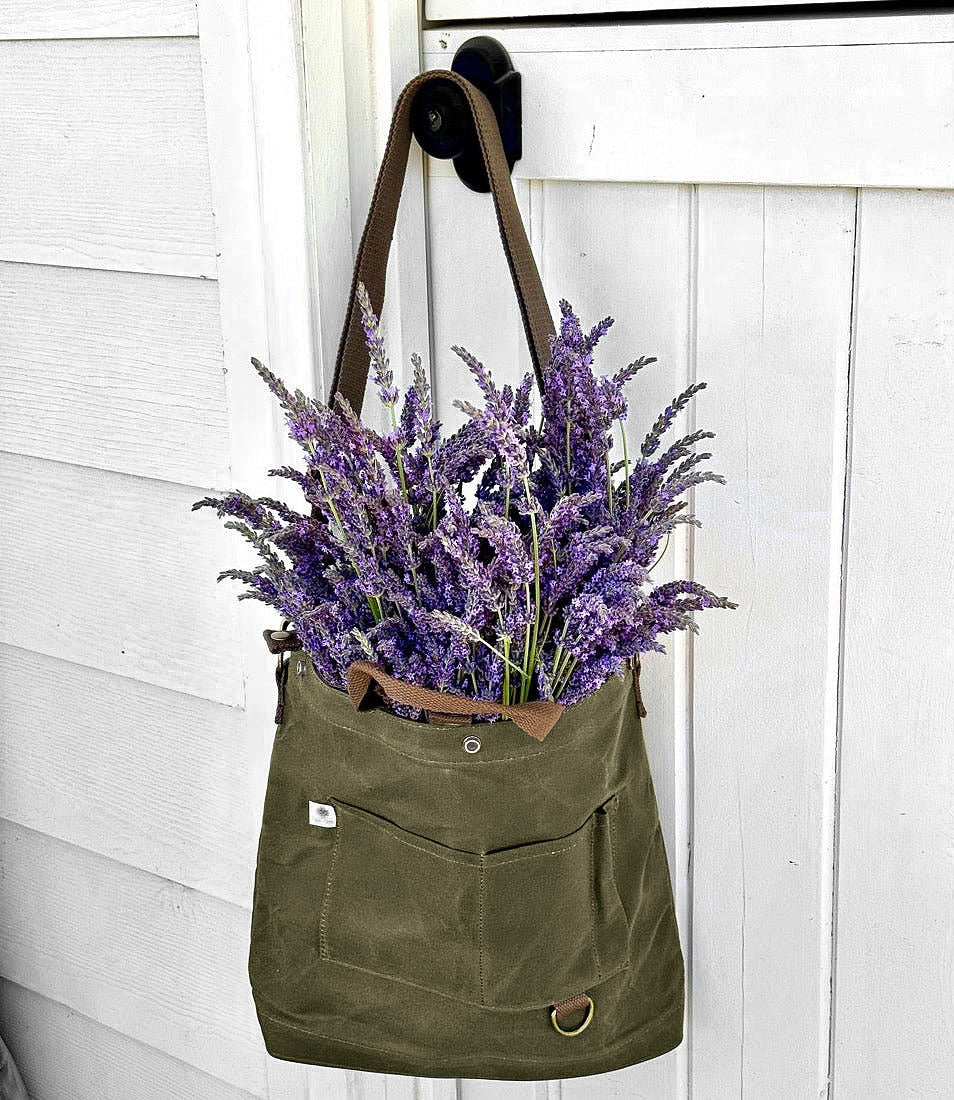 Gardener's Multipurpose Shoulder Bag  | For Tools, the Market or Harvest