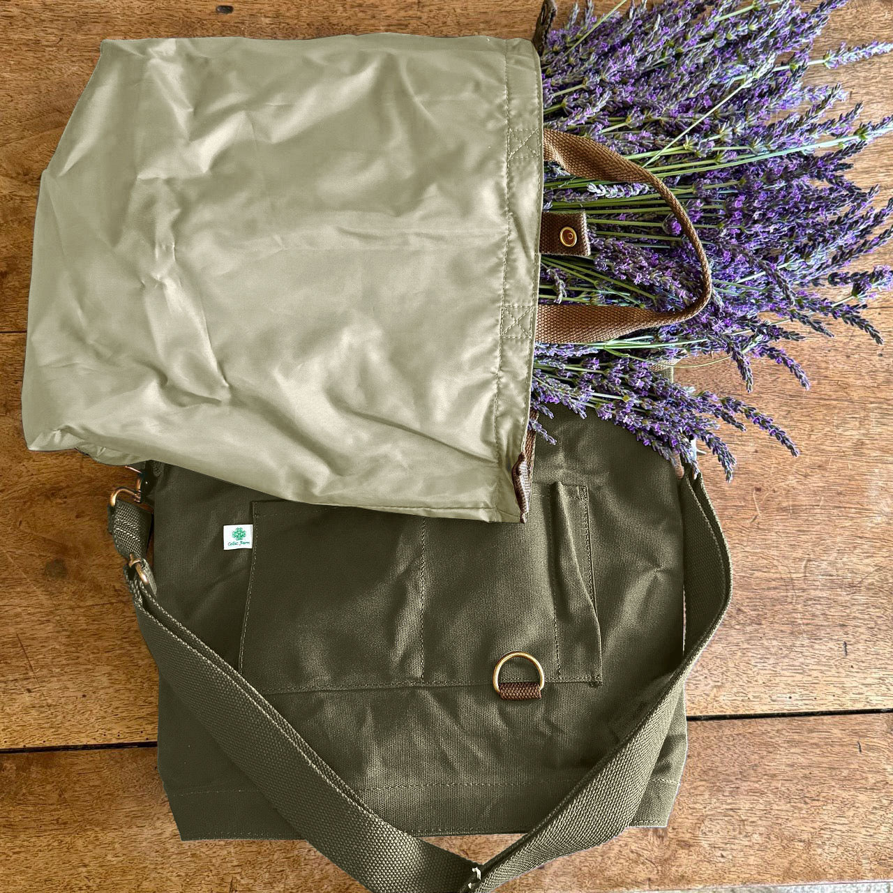 Gardener's Multipurpose Shoulder Bag  | For Tools, the Market or Harvest